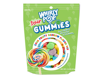 Sour Whirly Pop Gummies 12/7.5oz