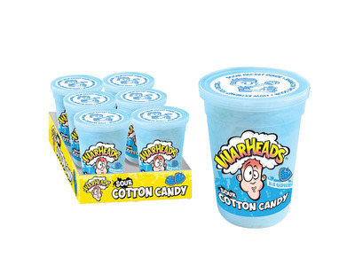 Warheads Sour Cotton Candy 6/1.57oz