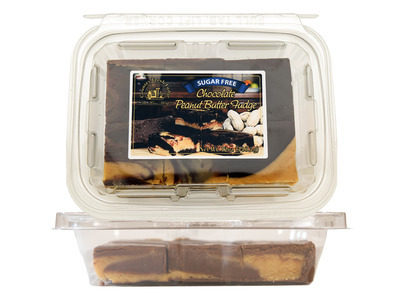 Sugar Free Chocolate Peanut Butter Fudge 8/12oz