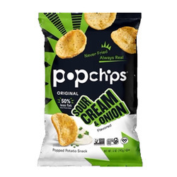 Sour Cream & Onion Popped Potato Chips 12/5oz