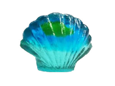 4D Gummy Filled Seashells 6/2.2lb