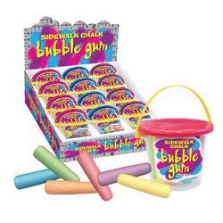 Sidewalk Chalk Bubble Gum 12ct