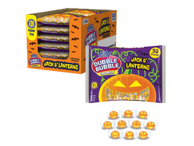 Dubble Bubble Pumpkin Gumballs 12/50ct