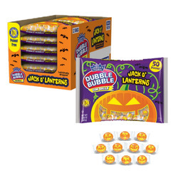 Dubble Bubble Pumpkin Gumballs 12/50ct