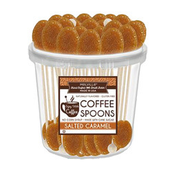 Salted Caramel Coffee Spoons Tub 1/50ct