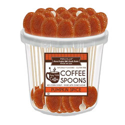 Pumpkin Spice Coffee Spoons Tub 1/50ct