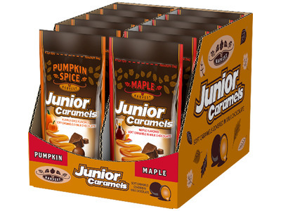 Pumpkin Spice & Maple Junior Caramels 12/12ct