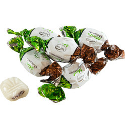 Chocolate Filled Mint Hard Candy 6lb