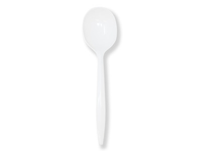 Medium White Spoons 1000ct