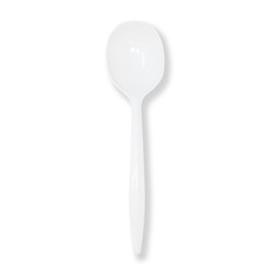 Medium White Spoons 1000ct