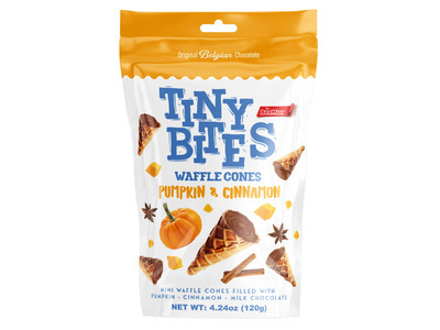 Pumpkin & Cinnamon Tiny Bites Waffle Cones 12/4.24oz