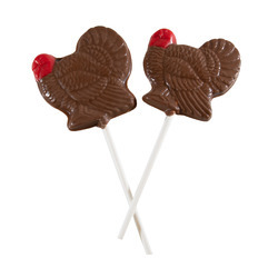 Chocolatey Turkey Lollipops 24ct