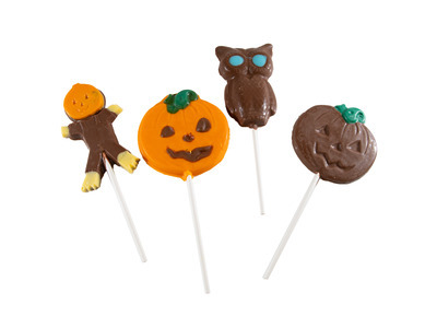 Assorted Chocolatey Fall Lollipops 24ct