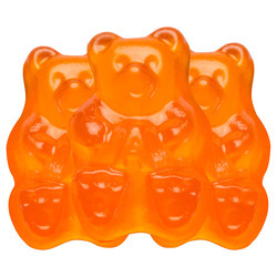 Ornery Orange Gummi Bears 4/5lb