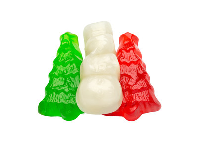 Gummi Trees & Snowmen 4/5lb