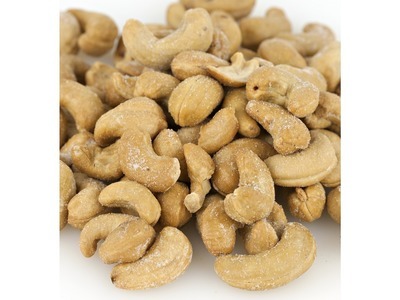 Whole Roasted & Salted Cashews 240ct 15lb