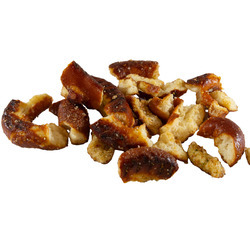Garlic Parmesan Hard Pretzel Pieces 10lb