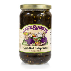 Sliced Candied Jalapenos 12/16oz