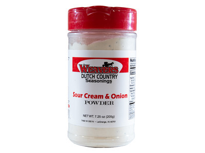 Sour Cream & Onion Powder 12/7.25oz