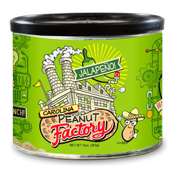 Jalapeno Peanuts 6/10oz