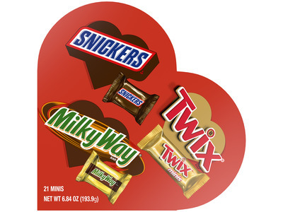 Mixed Miniatures Heart Box 12/6.84oz