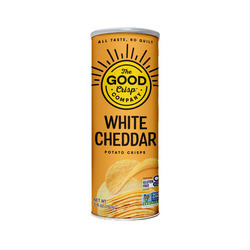 Aged White Cheddar Potato Crisps 8/5.6oz