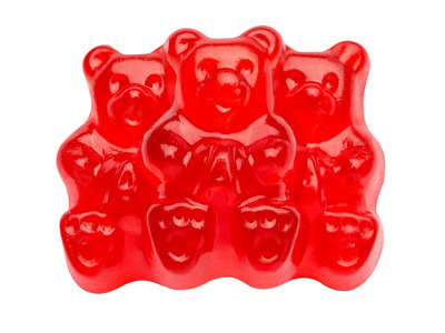 Wild Cherry Gummi Bears 4/5lb