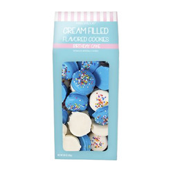 Birthday Cake Cream Filled Cookies 12/5oz