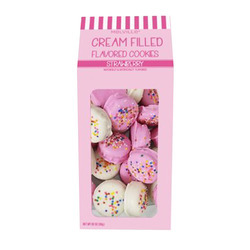 Strawberry Cream Filled Cookies 12/5oz