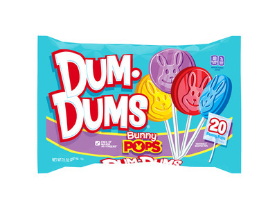 Dum Dums Bunny Pops 12/7.1oz