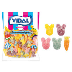 Sour Gummi Rabbits & Carrots 12/2.2lb