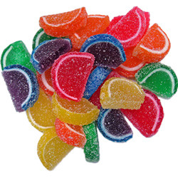 Mini Assorted Fruit Jelly Slices 6/5lb