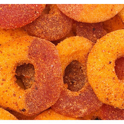 Chamoy Watermelon Gummy Rings 4/5lb