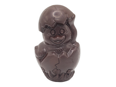 Dark Chocolate Chick with Egg 24ct
