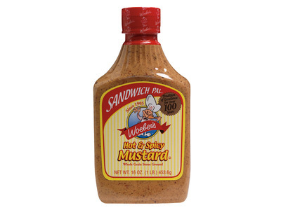 Hot & Spicy Mustard Sandwich Pal 6/16oz