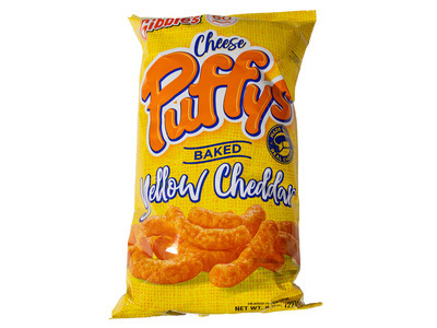 Baked Yellow Cheddar Cheese Puffys 12/8oz