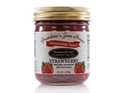Low Sugar Strawberry Jam 12/9oz