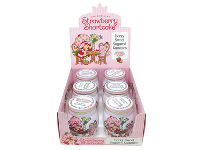 Strawberry Shortcake Sugared Gummies Tin 6ct