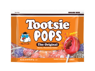 Tootsie Pops Stand-up Pouch 18/10.125oz