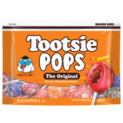 Tootsie Pops Stand-up Pouch 18/10.125oz