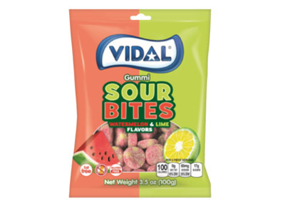 Gummi Sour Bites Watermelon & Lime 14/3.5oz