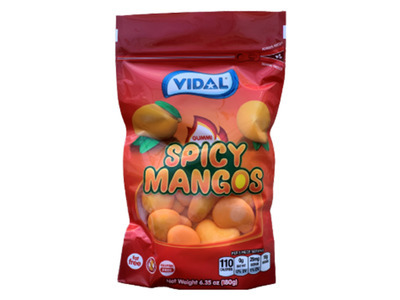 Gummi Spicy Mangos 6/6.35oz