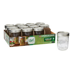 Wide Mouth Pint Jars 12/1pt