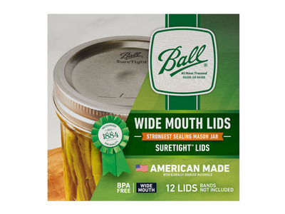 Wide Mouth Lids 24/12ct