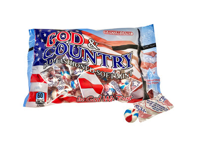 God & Country Old Fashioned Soft Mints 12/10oz