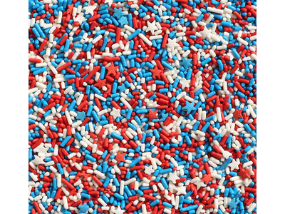 Stars & Stripes Sprinkle Mix 6lb