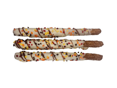 White Chocolatey Covered Pretzel Rods 24/3ct