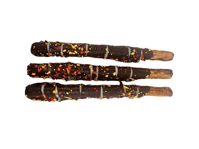 Dark Chocolatey Covered Pretzel Rods 24/3ct
