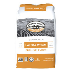 Prairie Gold White 100% Whole Wheat Flour 50lb