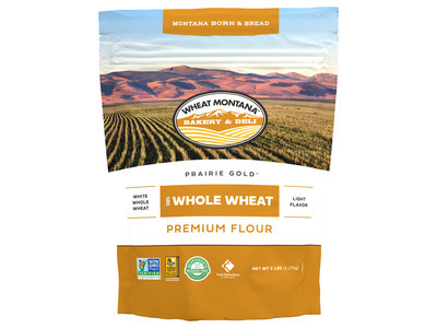 Prairie Gold White 100% Whole Wheat Flour 4/5lb